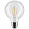 Satco 4.5 Watt G25 LED Lamp, Clear, Medium Base, 90 CRI, 5000K, 120 Volts S21229 - alternate 1